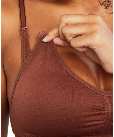 Average Busted Seamless Maternity and Nursing Bra Mink $15.90 Bras