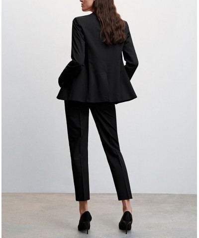 Women's Long Sleeve Suit Blazer Black $36.00 Jackets