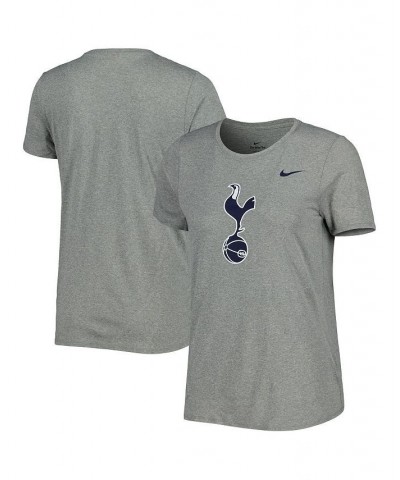 Women's Heather Gray Tottenham Hotspur Legend Performance T-shirt Heather Gray $20.25 Tops