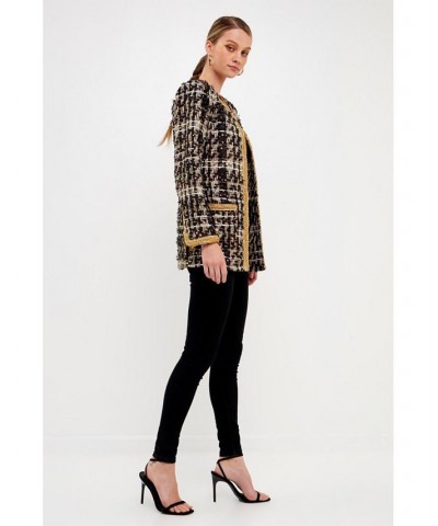 Women's Tweed Jacket Black multi $227.90 Jackets