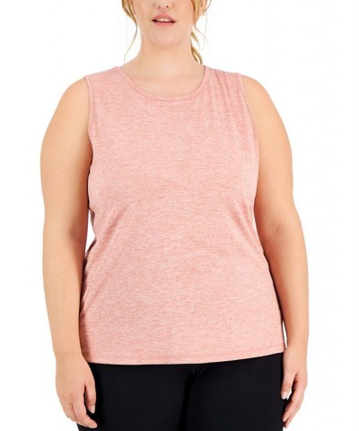 Plus Size Keyhole-Back Tank Top Lip Gloss $10.00 Tops