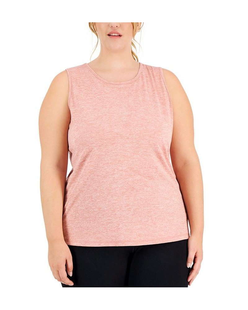 Plus Size Keyhole-Back Tank Top Lip Gloss $10.00 Tops