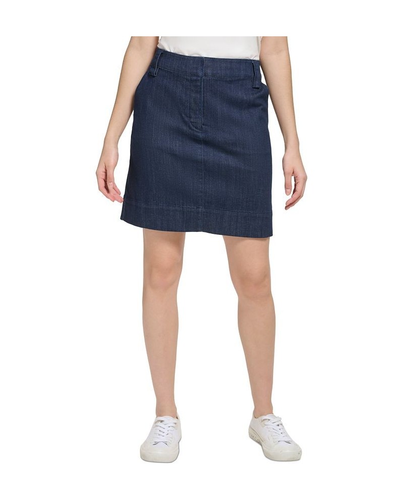 Women's Denim Skirt Indigo $22.05 Skirts