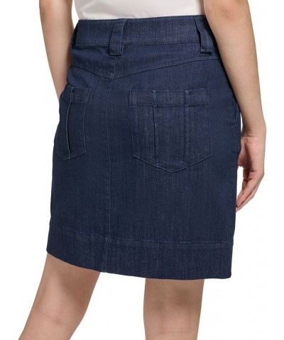 Women's Denim Skirt Indigo $22.05 Skirts