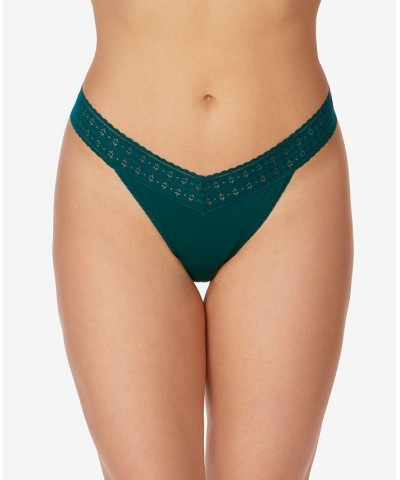 Women's One Size Dream Original Rise Thong Underwear Ivy $16.83 Panty