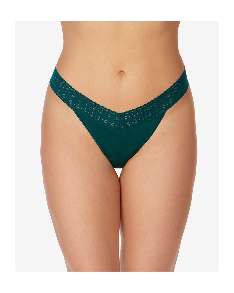 Women's One Size Dream Original Rise Thong Underwear Ivy $16.83 Panty