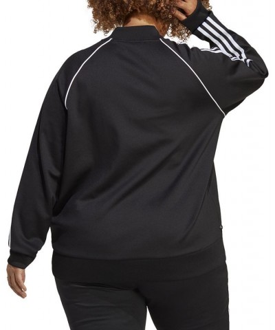 Plus Size SST Track Top Black $26.50 Jackets