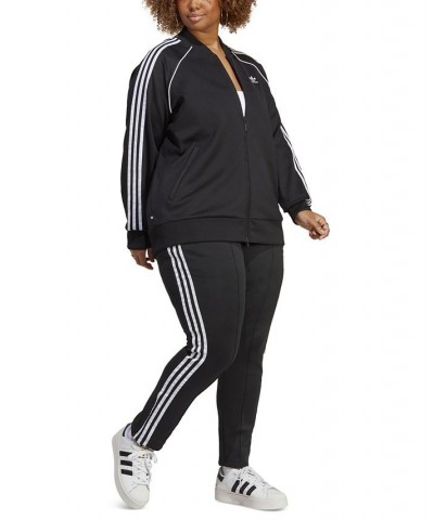 Plus Size SST Track Top Black $26.50 Jackets