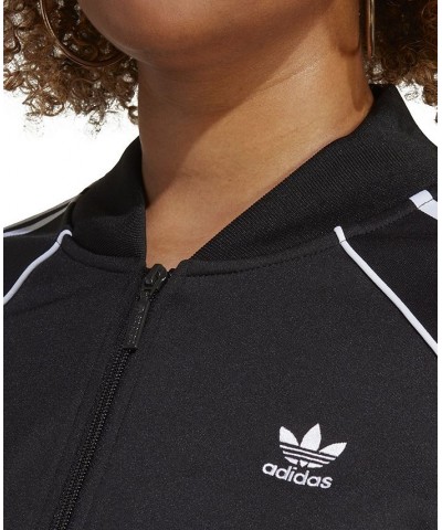 Plus Size SST Track Top Black $26.50 Jackets