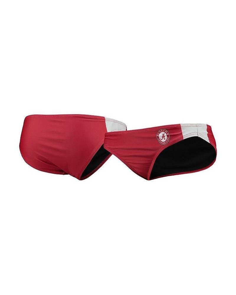 Women's Crimson Alabama Crimson Tide Wordmark Bikini Bottom Crimson $18.06 Swimsuits