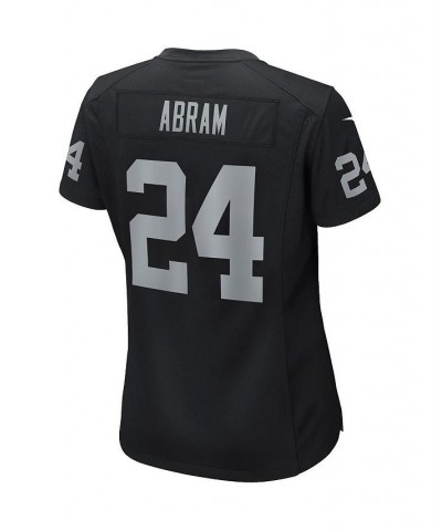 Women's Johnathan Abram Black Las Vegas Raiders Game Jersey Black $61.60 Jersey