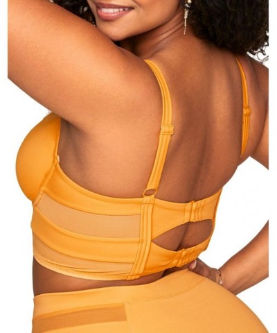 Daeny Women's Plus-Size Swimwear Bra Top Orange $29.67 Swimsuits