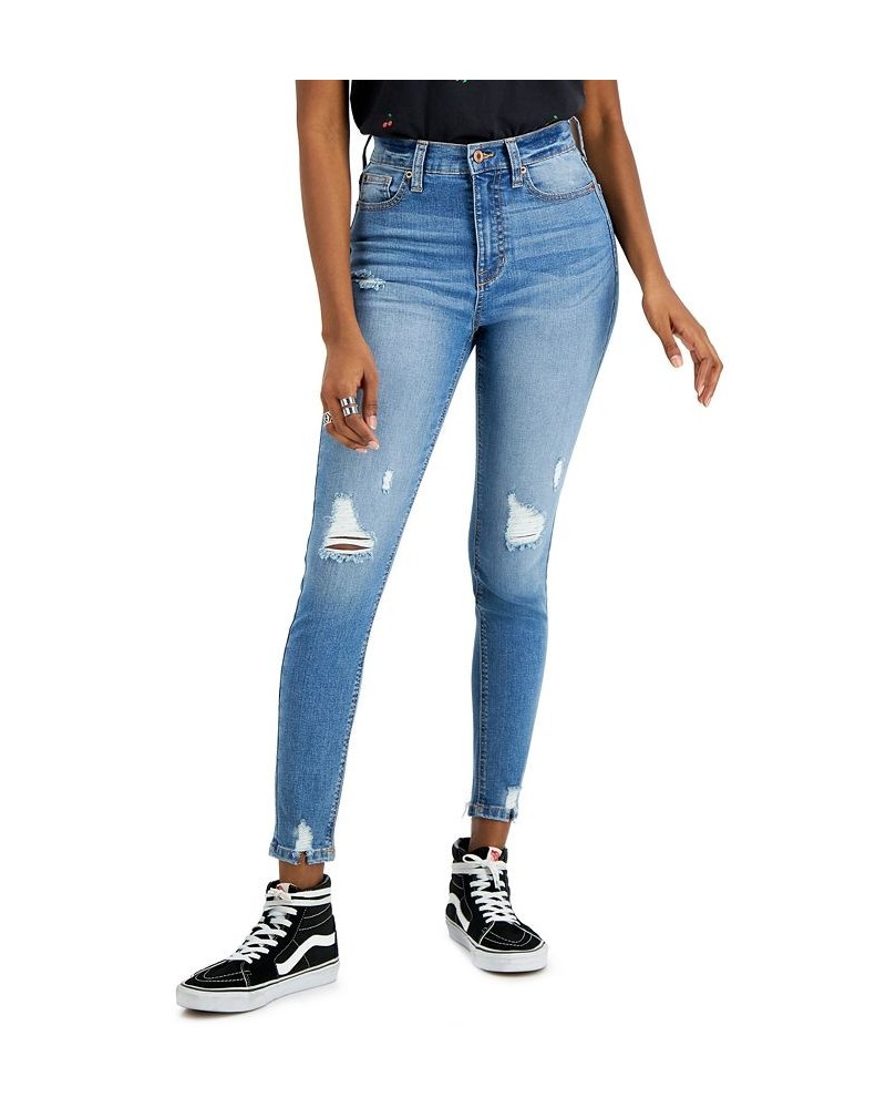 Juniors' High Rise Skinny Ankle Jeans Time Travel $13.78 Jeans